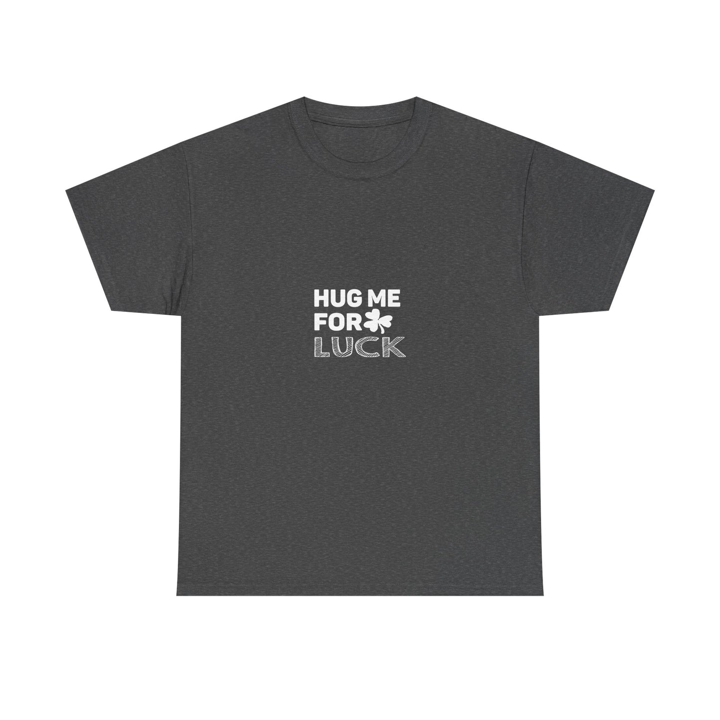 Lucky Hug Unisex Tee, Casual Wear, Gift for Friends, Good Luck Shirt, Birthday Gift, Positive Vibes