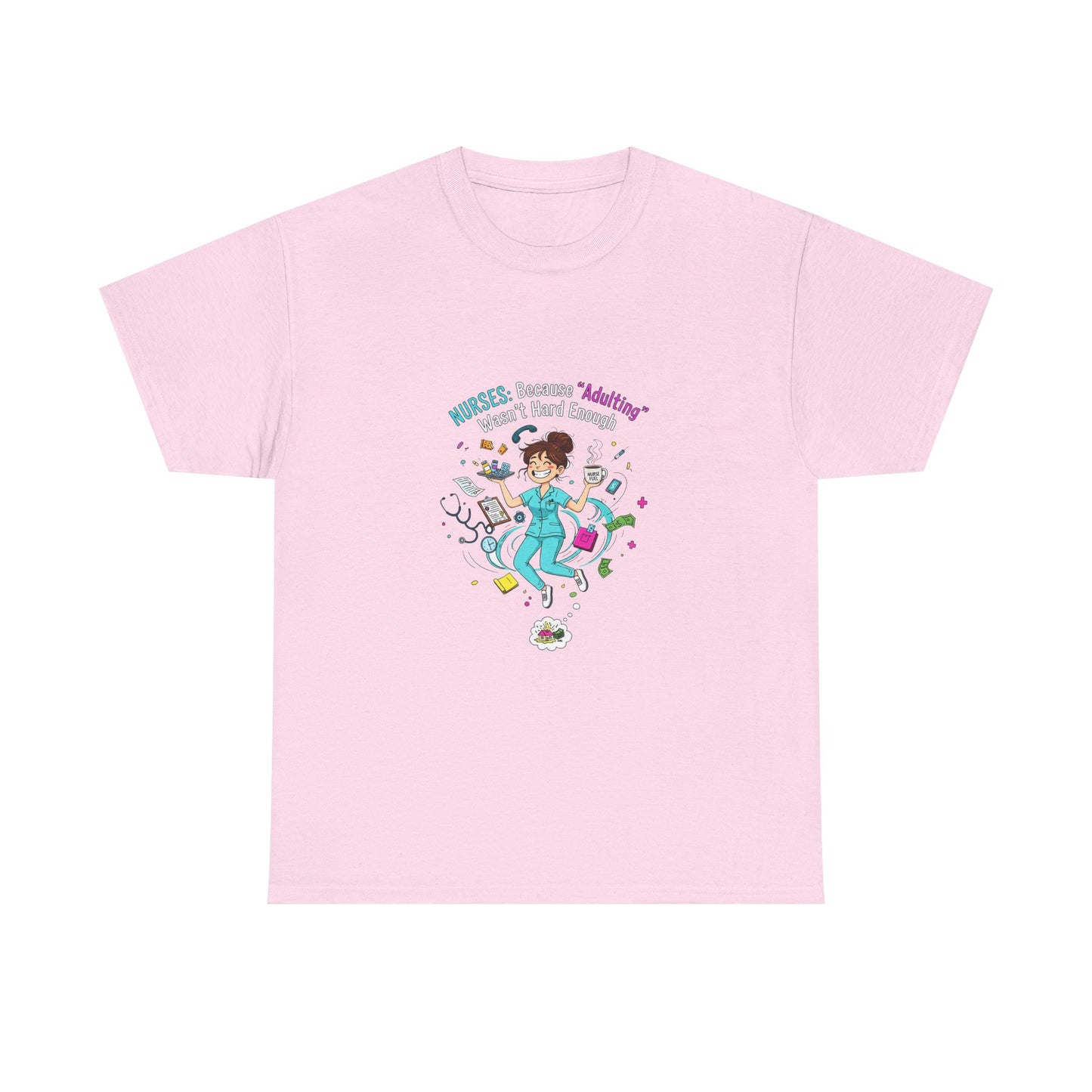 Fun Adventure T-Shirt, Unisex Heavy Cotton Tee for Outdoor Lovers, Gift for Travelers, Casual Wear, Adventure Seekers
