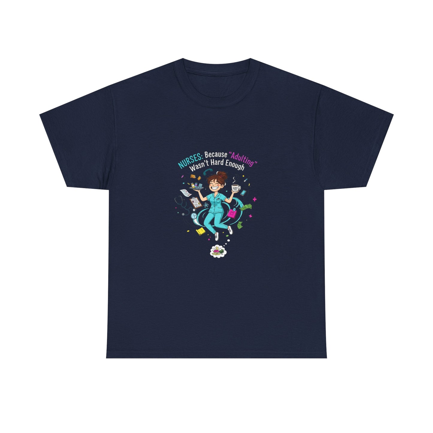 Fun Adventure T-Shirt, Unisex Heavy Cotton Tee for Outdoor Lovers, Gift for Travelers, Casual Wear, Adventure Seekers