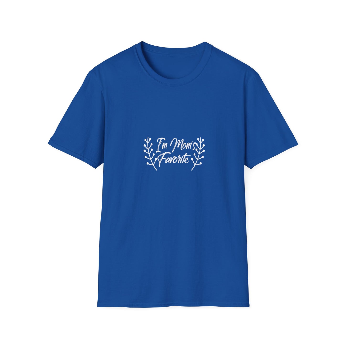 I'm Mom's Favorite T-Shirt, Unisex Tee, Gift for Moms, Casual Wear, Family Reunion, Birthday Gift, Funny Mom Shirt
