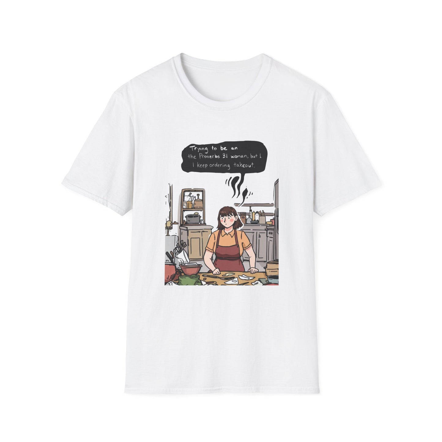 Culinary Humor T-Shirt - Cooking Gift, Funny Shirt, Foodie Apparel, Chef Tee, Unisex Kitchen Style