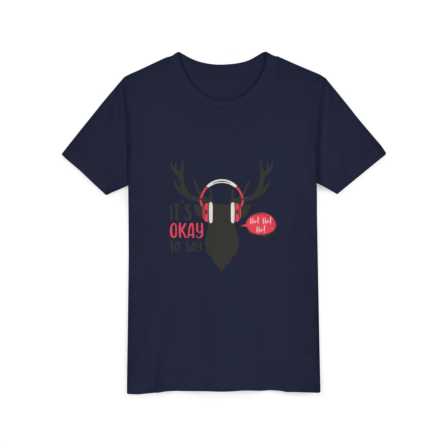 Youth Tee with Antlers Design - Fun and Trendy, Perfect for Outdoor Adventures, Birthdays, Nature Lovers, Gifts, Casual Wear