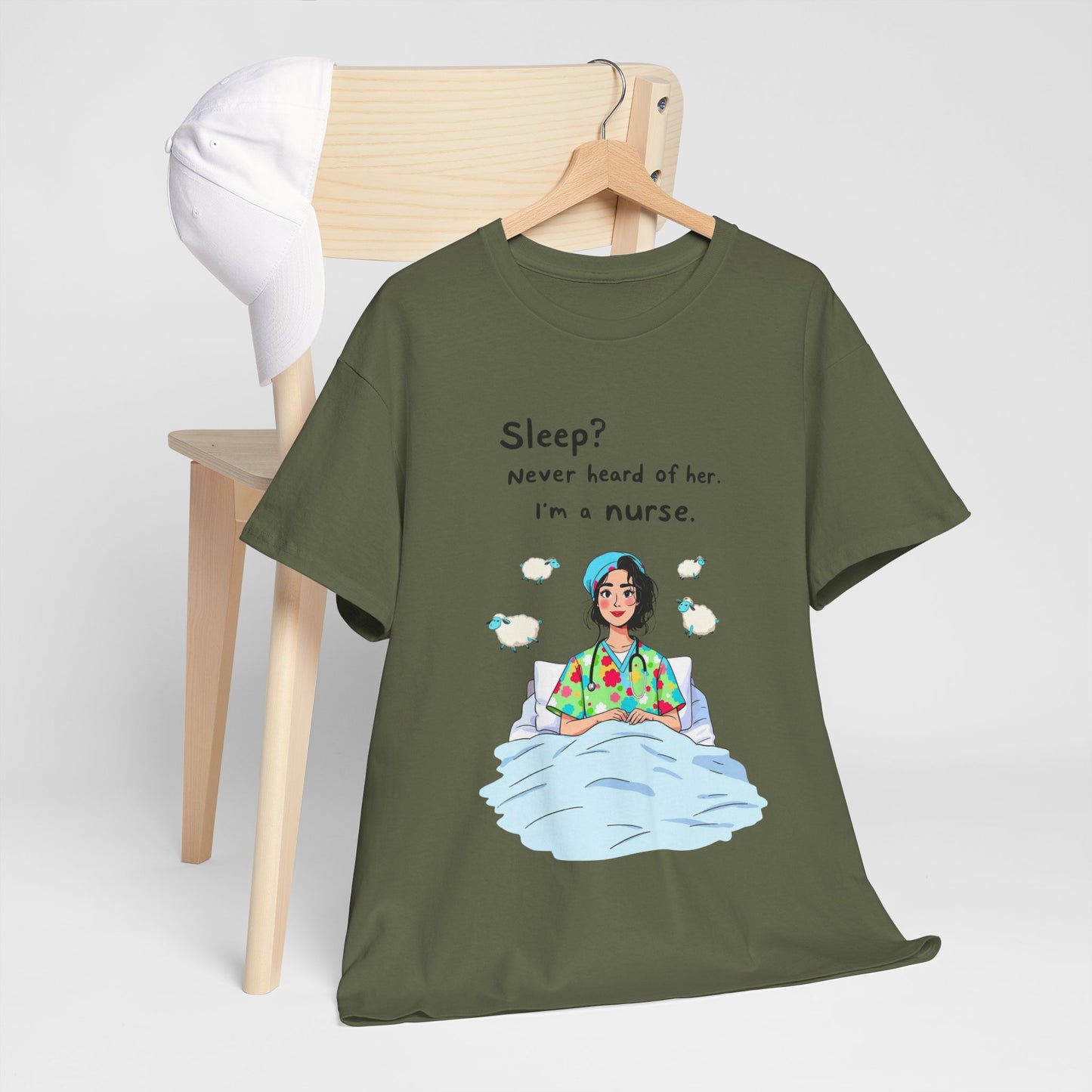 Nurse Humor Tee, Funny Unisex Cotton Shirt, Gift for Nurses, Healthcare Worker Apparel, Cute Nurse Gift Idea, Unique Gift for Nurse