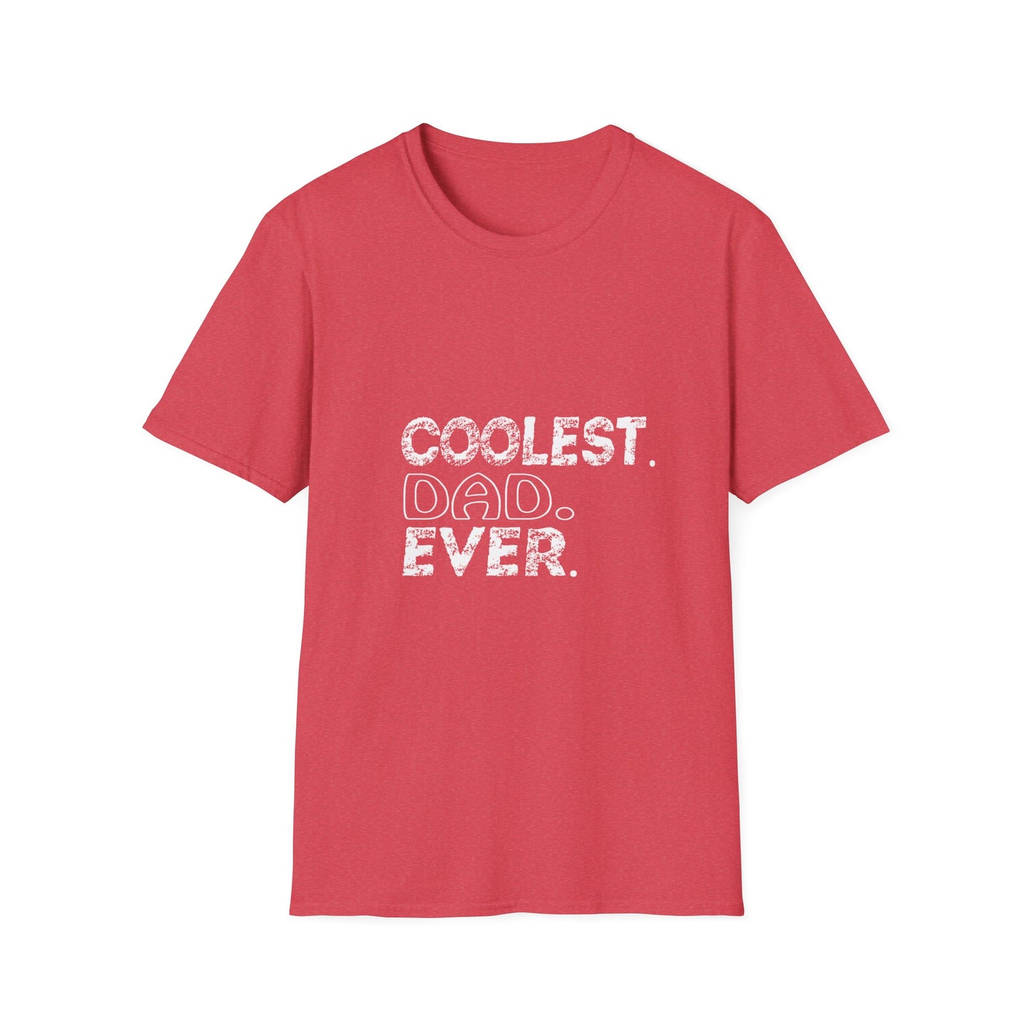 Coolest Dad Ever Unisex T-Shirt, Father’s Day Gift, Dad Apparel, Softstyle Tee, Cute Gift for Dads, Casual Wear