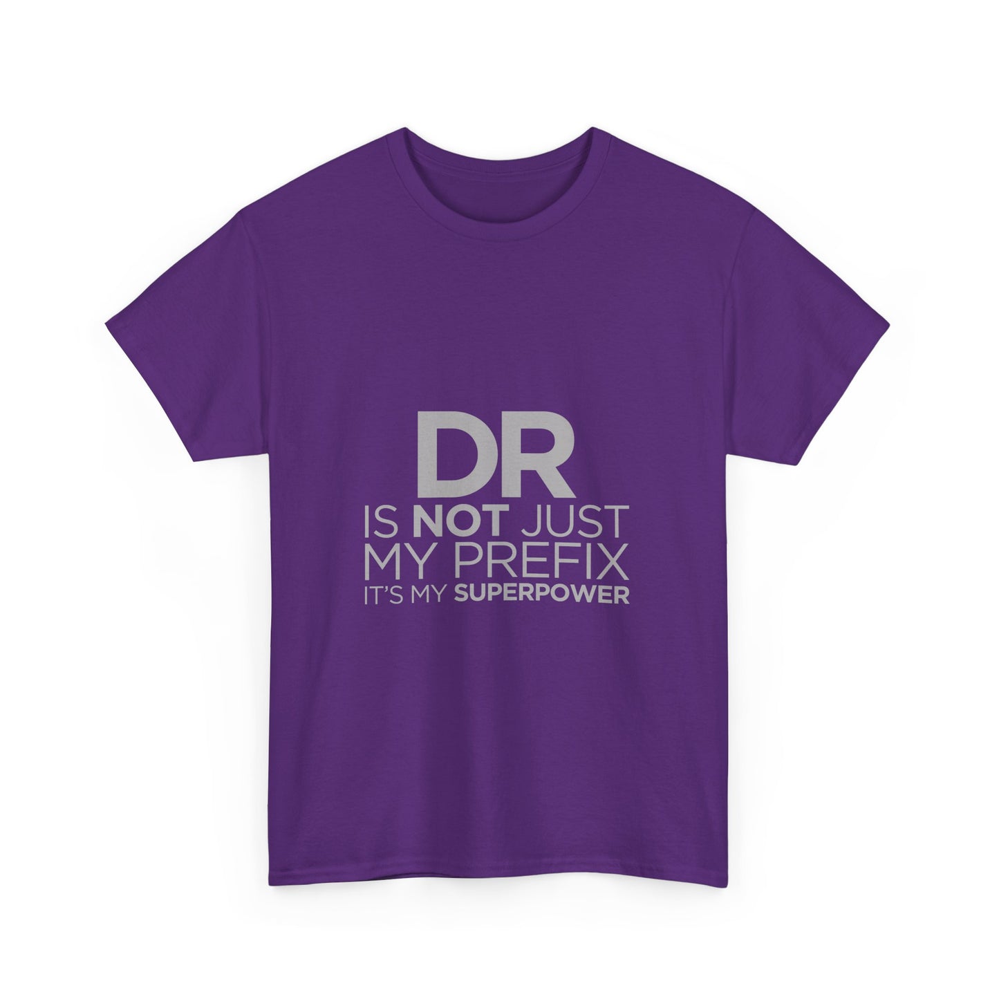Doctor Superpower Tee | Unisex Heavy Cotton Shirt for Medical Professionals, Graduation Gift, Doctor Appreciation, Funny Gift