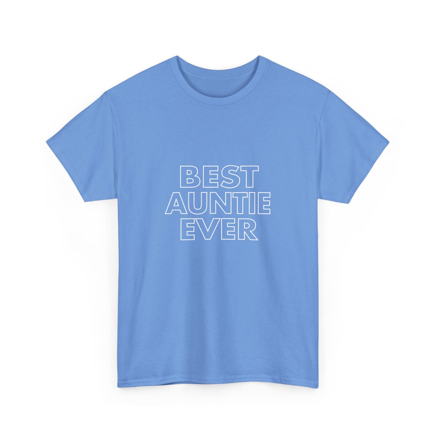 Best Auntie Ever Unisex Cotton Tee, Gift for Aunt, Cute Aunt Shirt, Mother's Day Gift, Family Tee, Everyday Casual Wear