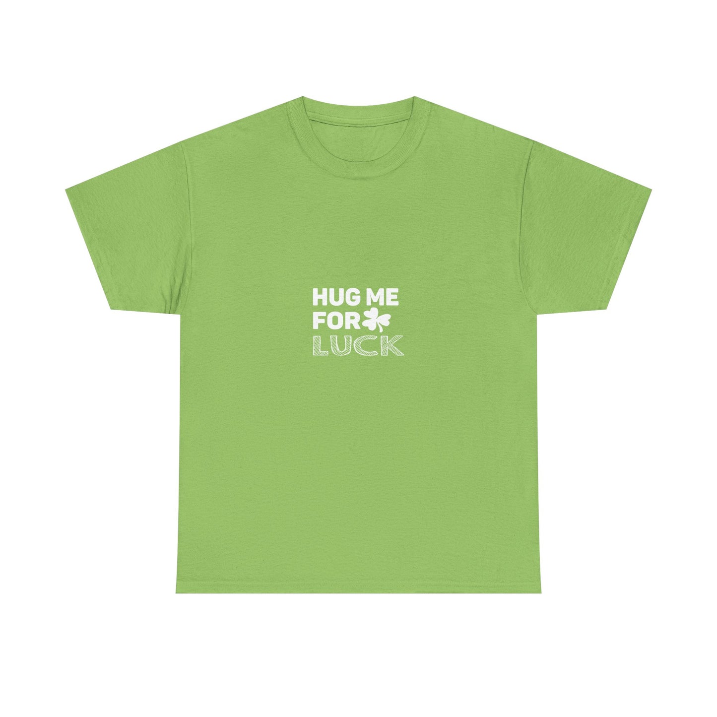 Lucky Hug Unisex Tee, Casual Wear, Gift for Friends, Good Luck Shirt, Birthday Gift, Positive Vibes