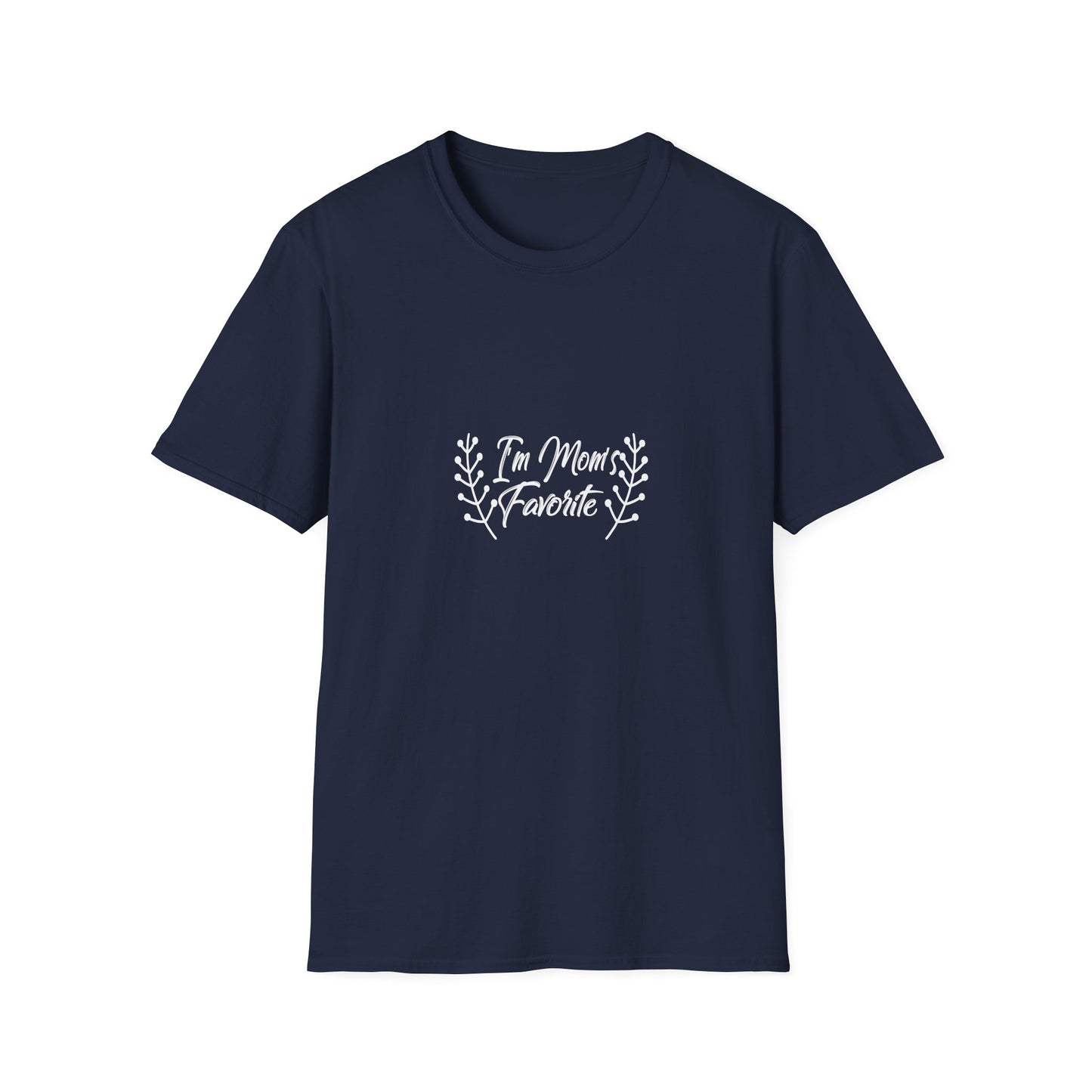 I'm Mom's Favorite T-Shirt, Unisex Tee, Gift for Moms, Casual Wear, Family Reunion, Birthday Gift, Funny Mom Shirt