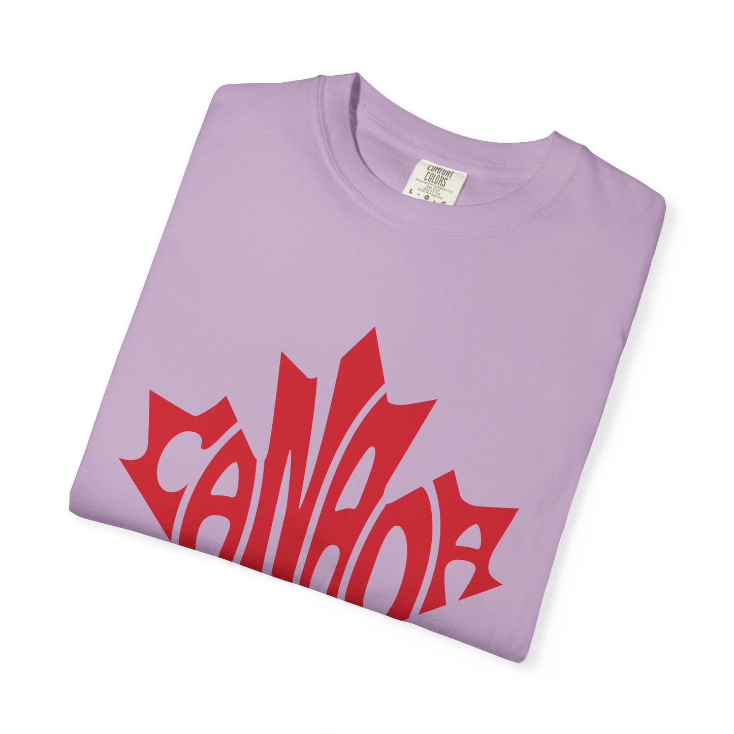 Canada Graphic T-Shirt, Unisex Tee, Garment-Dyed Style, Casual Wear, Summer Essentials, Canadian Pride, Unique Gift Idea