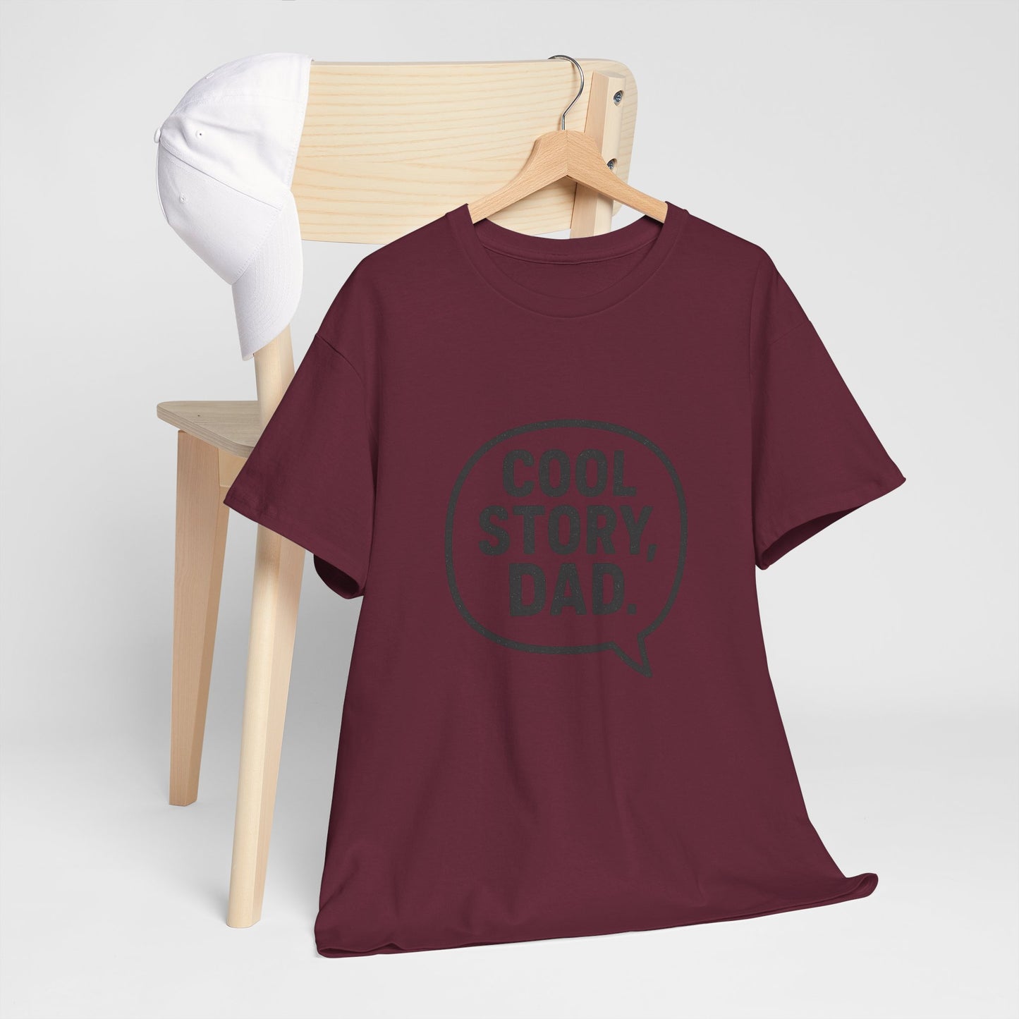 Cool Story Dad Tee | Father's Day Gift, Dad Humor Shirt, Unisex Statement Tee, Casual Gift for Him, Funny Graphic Tee