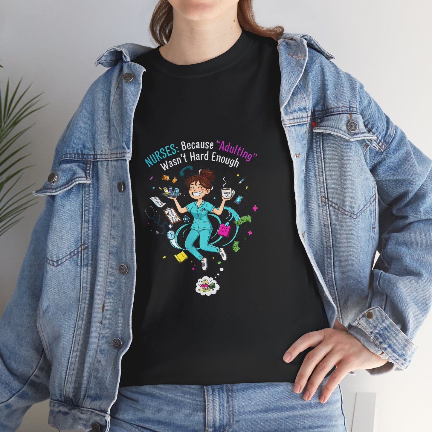 Fun Adventure T-Shirt, Unisex Heavy Cotton Tee for Outdoor Lovers, Gift for Travelers, Casual Wear, Adventure Seekers