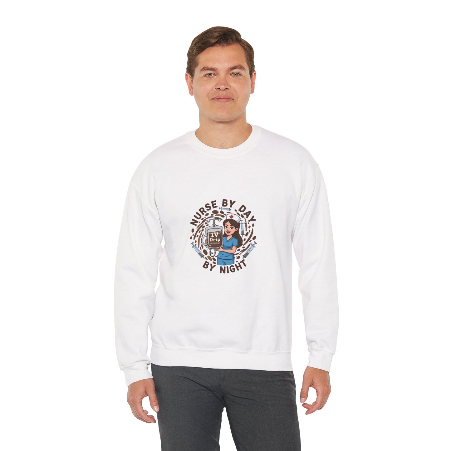Nurse Crewneck Sweatshirt, Nurse Gift, Medical Apparel, Funny Sweatshirt, Healthcare Worker Gift, Comfortable Pullover