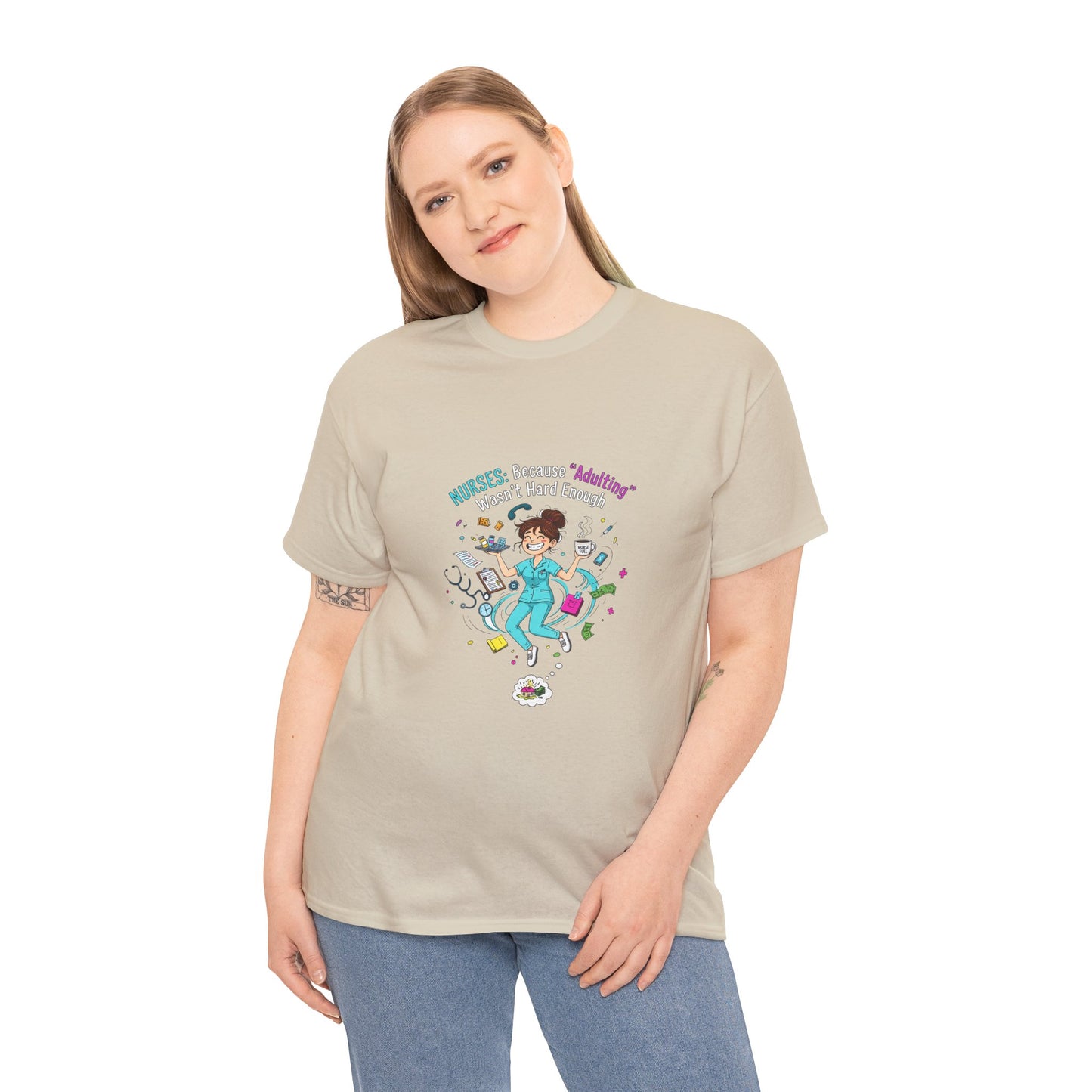 Fun Adventure T-Shirt, Unisex Heavy Cotton Tee for Outdoor Lovers, Gift for Travelers, Casual Wear, Adventure Seekers