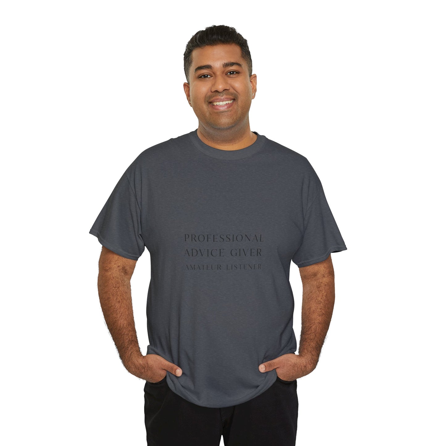 Professional Advice Giver Unisex Heavy Cotton Tee, Gift for Best Friend, Casual Wear, Advice Giver Shirt, Funny Tee, Unique Gift