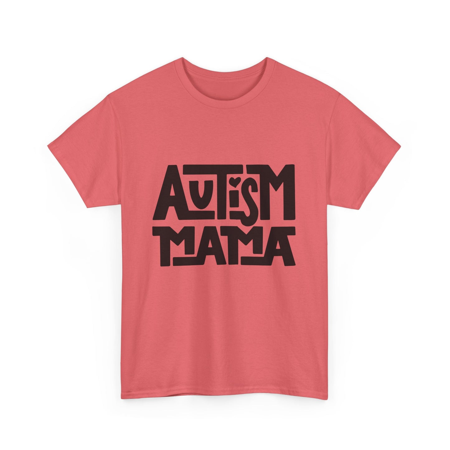Autism Mama Heavy Cotton Tee | Supportive Unisex Shirt, Meaningful Gift for Autism Awareness, Casual Wear, Everyday Comfort, Gift for Moms