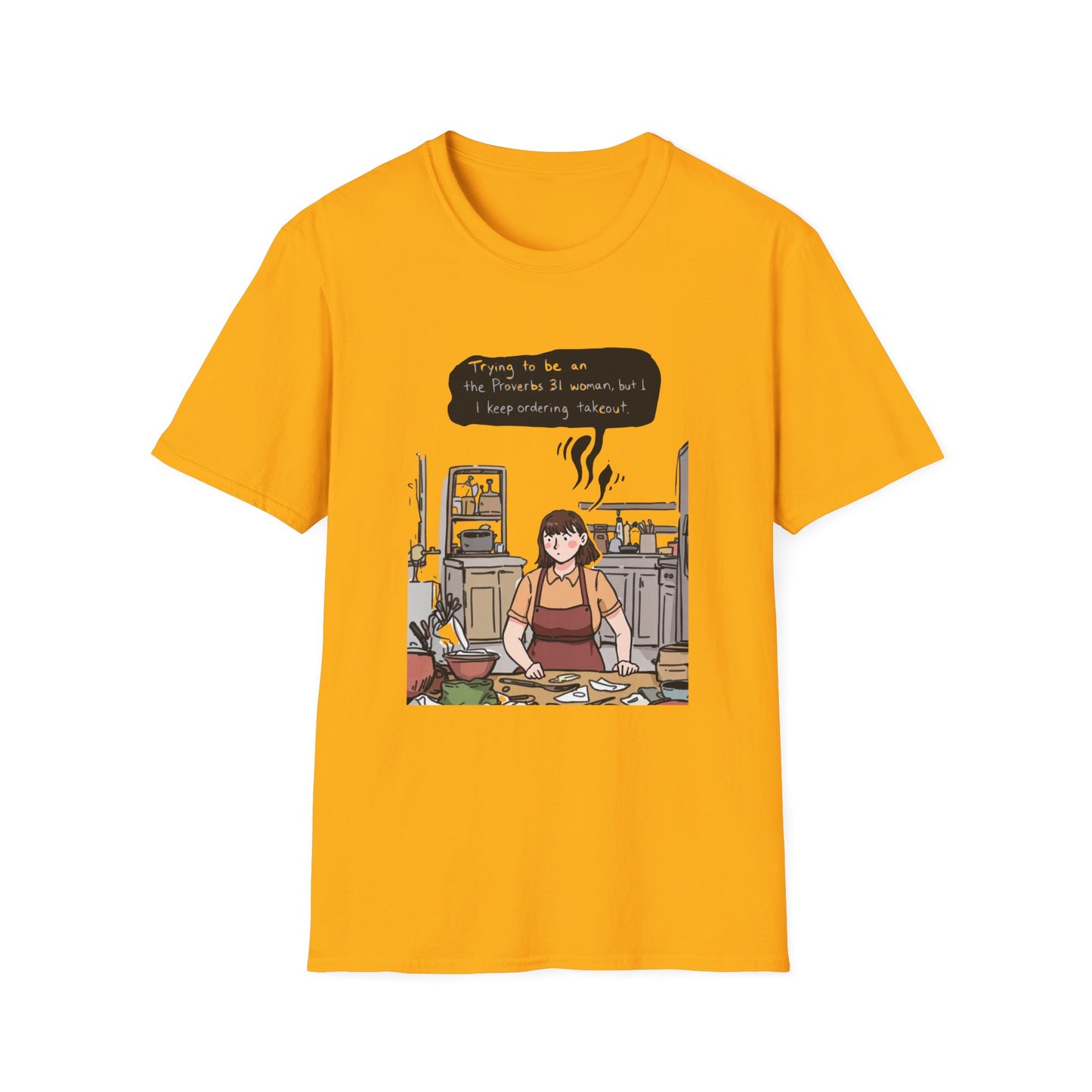 Culinary Humor T-Shirt - Cooking Gift, Funny Shirt, Foodie Apparel, Chef Tee, Unisex Kitchen Style