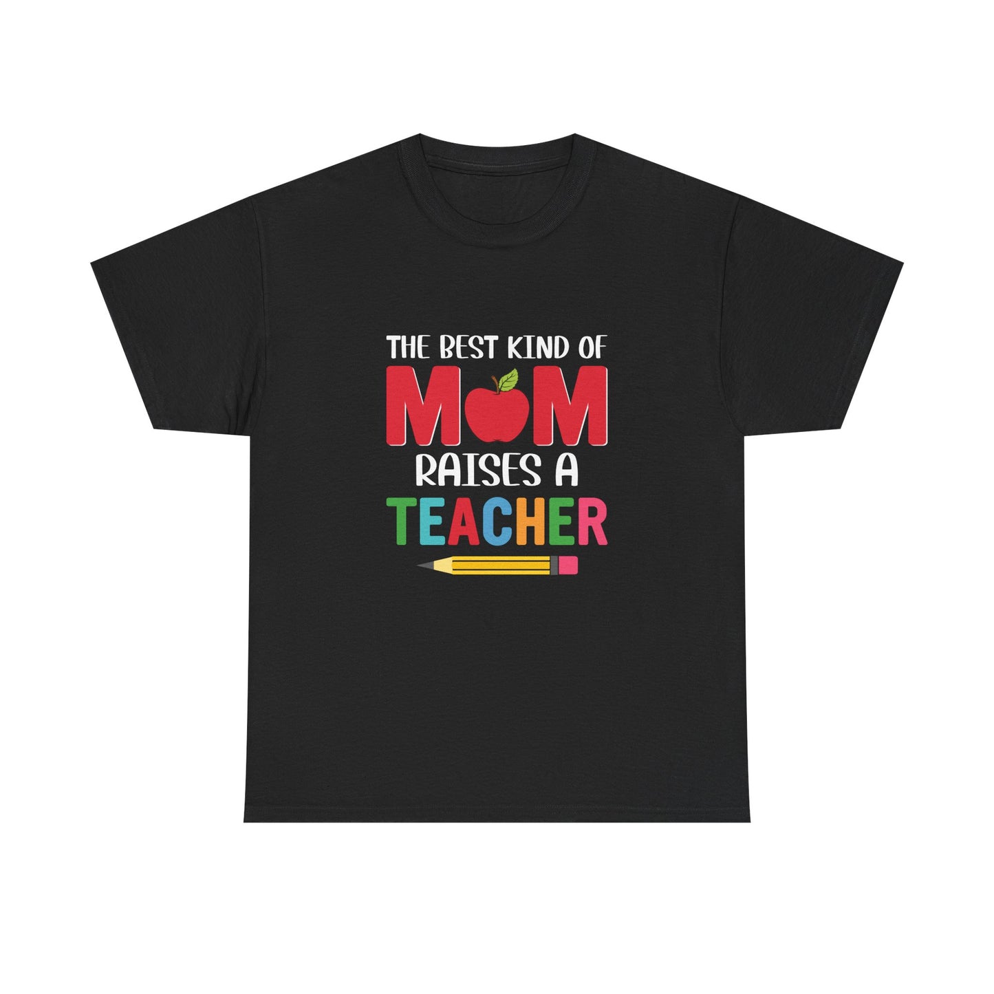 Mom Teacher Tee - Unisex Heavy Cotton, Gift for Teachers, Back to School Shirt, Funny Mom Shirt, Cute Teacher Apparel