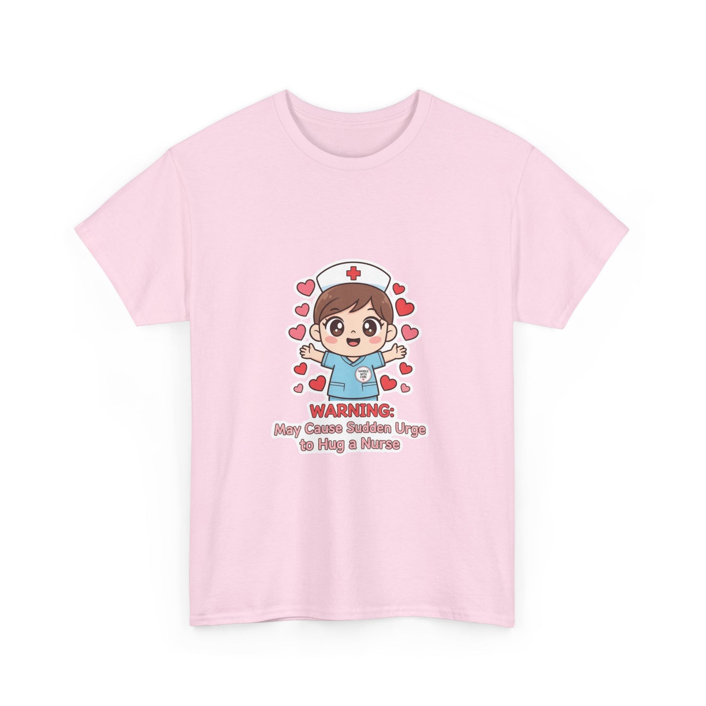 Nurse Humor Tee, Unisex Heavy Cotton Tee for Healthcare Workers, Cute Nurse Shirt, Gift for Nurses, Funny Medical Apparel, Casual T-Shirt