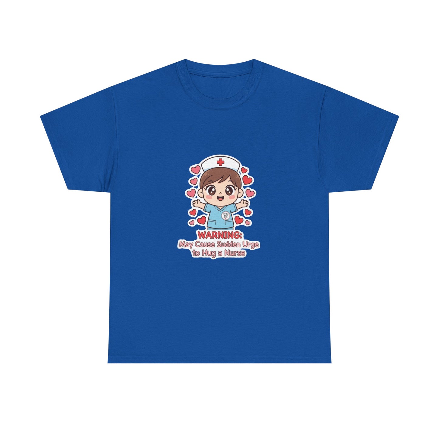 Nurse Humor Tee, Unisex Heavy Cotton Tee for Healthcare Workers, Cute Nurse Shirt, Gift for Nurses, Funny Medical Apparel, Casual T-Shirt