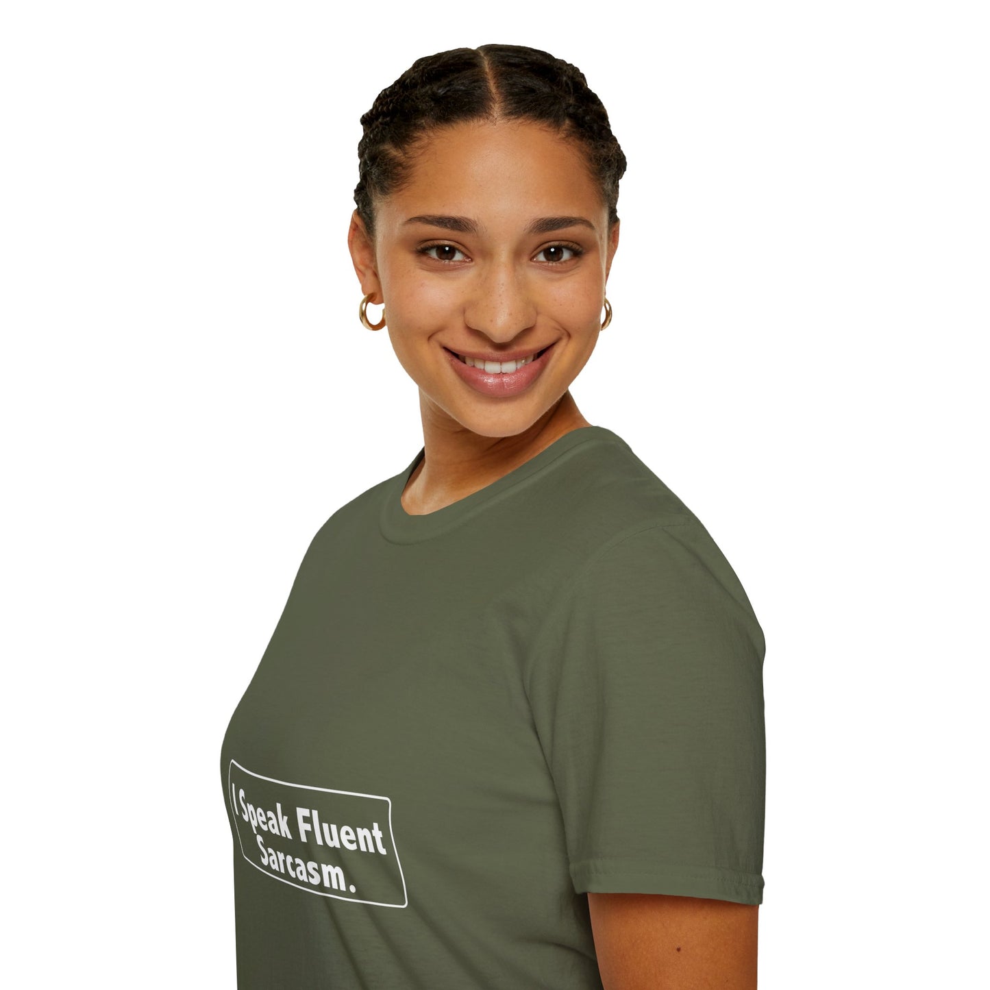 I speak fluent Sarcasm - Sarcastic Humor T-Shirt | Funny Gift for Friends, Casual Wear, Birthday Present, Unisex Graphic Tee, Sarcasm Clothing