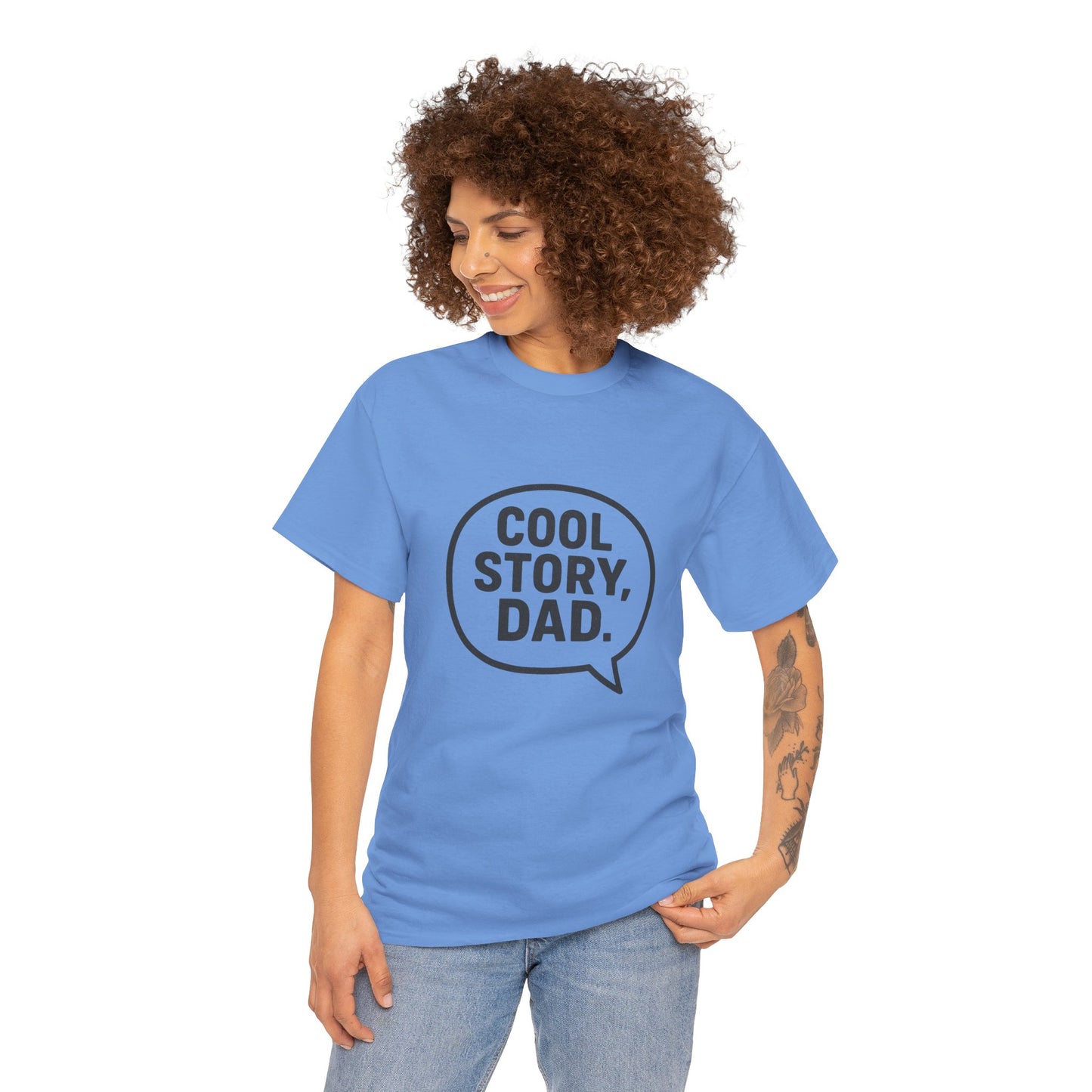 Cool Story Dad Tee | Father's Day Gift, Dad Humor Shirt, Unisex Statement Tee, Casual Gift for Him, Funny Graphic Tee