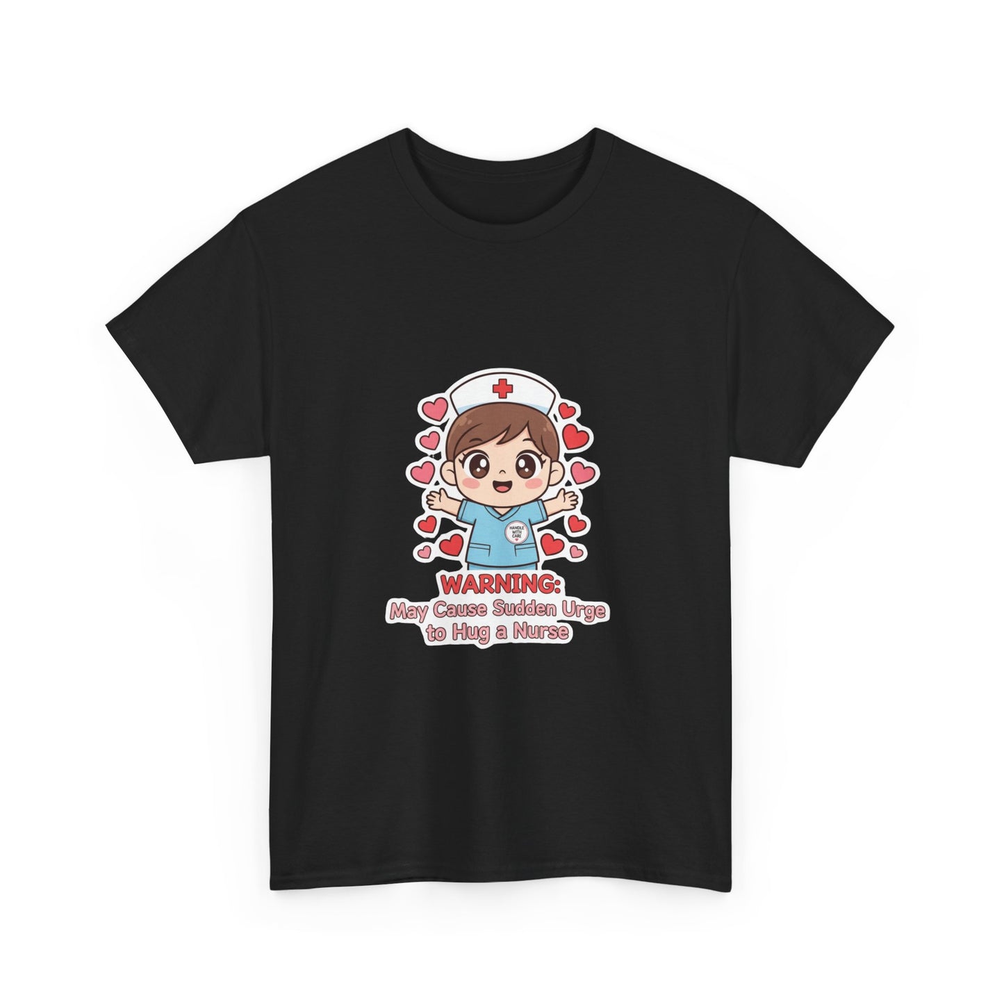 Nurse Humor Tee, Unisex Heavy Cotton Tee for Healthcare Workers, Cute Nurse Shirt, Gift for Nurses, Funny Medical Apparel, Casual T-Shirt
