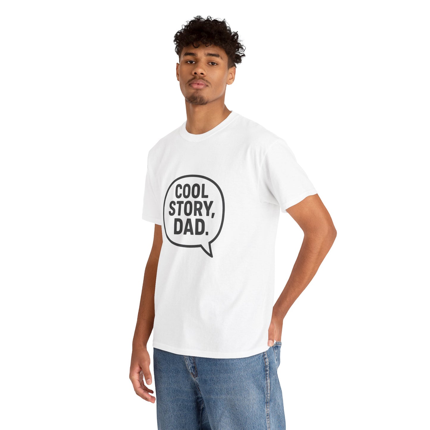 Cool Story Dad Tee | Father's Day Gift, Dad Humor Shirt, Unisex Statement Tee, Casual Gift for Him, Funny Graphic Tee