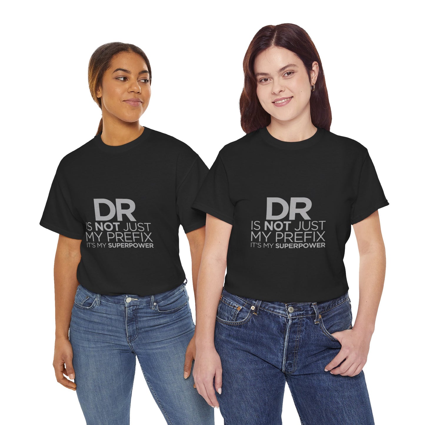 Doctor Superpower Tee | Unisex Heavy Cotton Shirt for Medical Professionals, Graduation Gift, Doctor Appreciation, Funny Gift