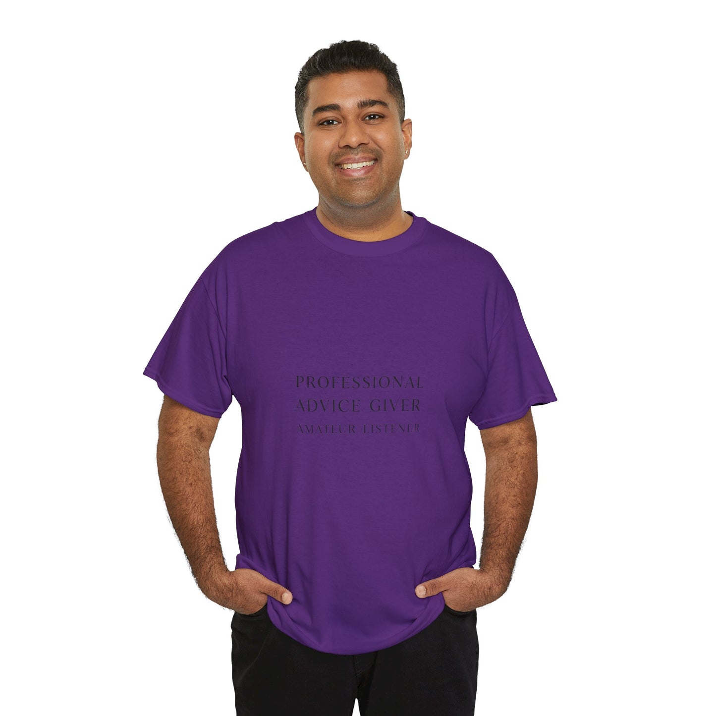 Professional Advice Giver Unisex Heavy Cotton Tee, Gift for Best Friend, Casual Wear, Advice Giver Shirt, Funny Tee, Unique Gift