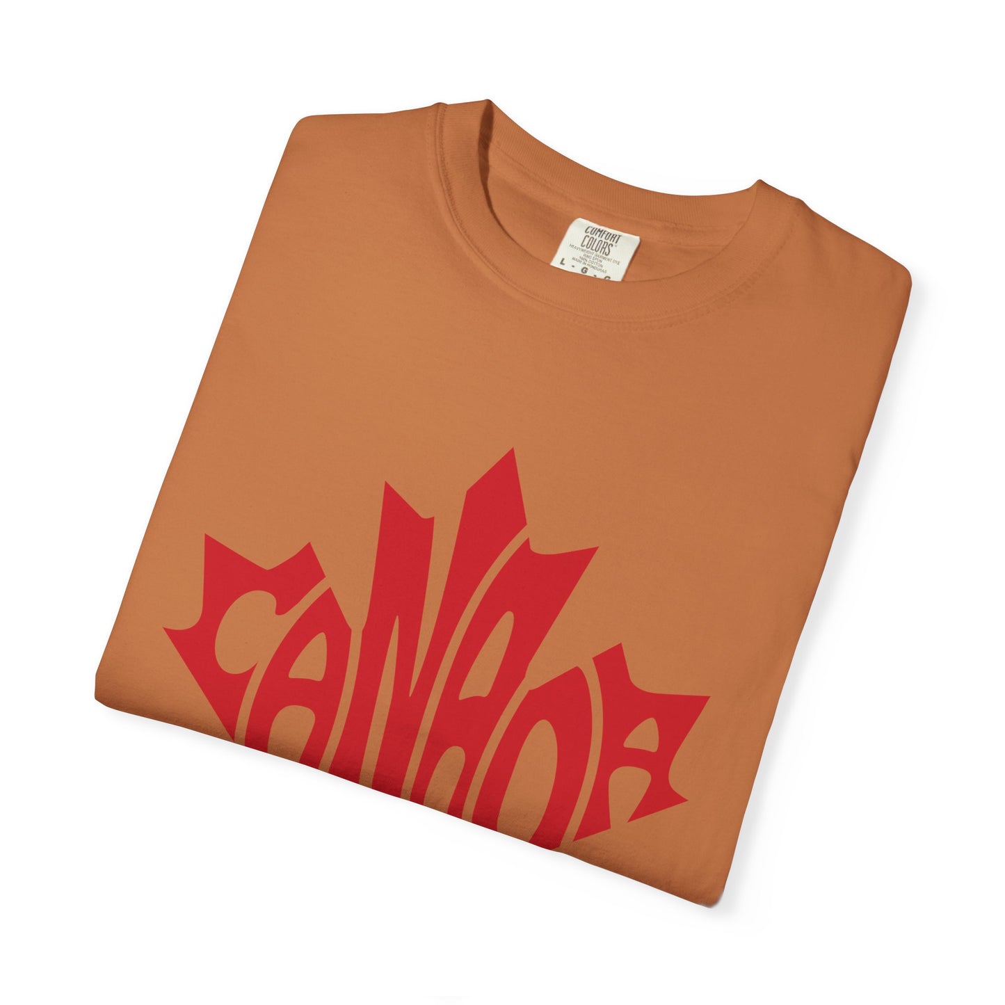 Canada Graphic T-Shirt, Unisex Tee, Garment-Dyed Style, Casual Wear, Summer Essentials, Canadian Pride, Unique Gift Idea