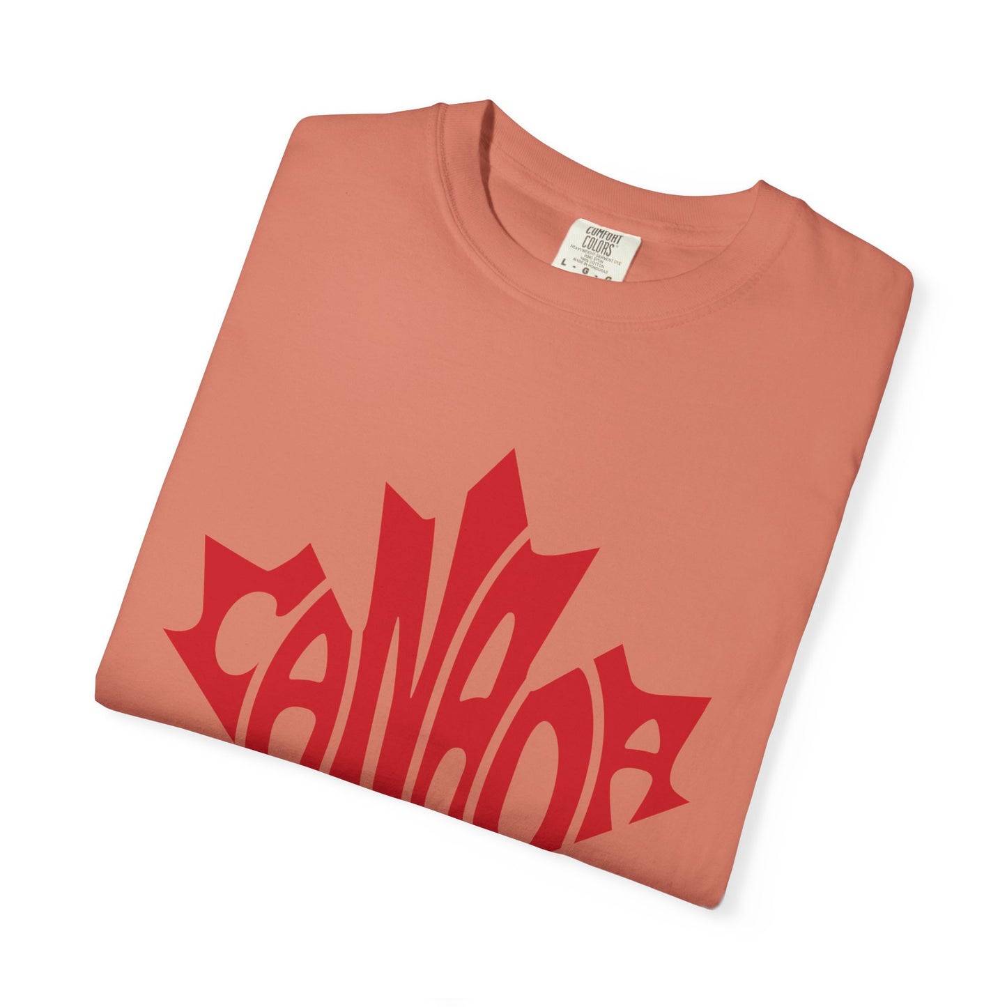 Canada Graphic T-Shirt, Unisex Tee, Garment-Dyed Style, Casual Wear, Summer Essentials, Canadian Pride, Unique Gift Idea