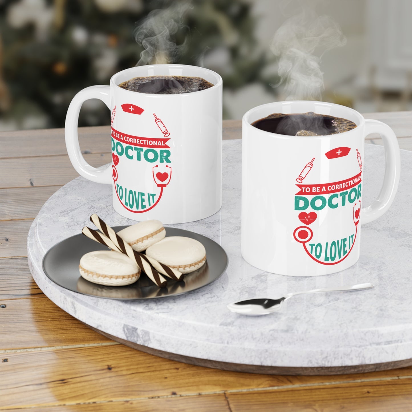 Correctional Doctor Ceramic Mug - Perfect Gift for Medical Professionals, Coffee Lovers, Graduation, Doctor Appreciation, Healthcare Humor