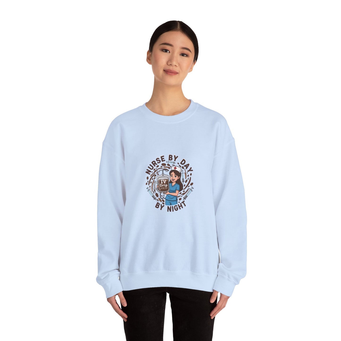 Nurse Crewneck Sweatshirt, Nurse Gift, Medical Apparel, Funny Sweatshirt, Healthcare Worker Gift, Comfortable Pullover
