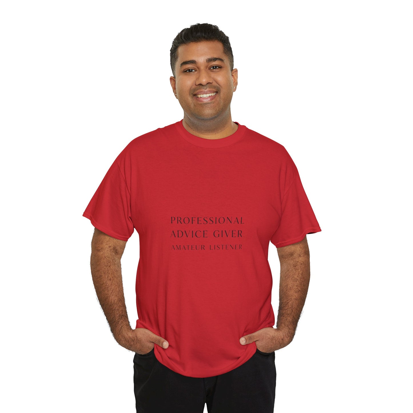 Professional Advice Giver Unisex Heavy Cotton Tee, Gift for Best Friend, Casual Wear, Advice Giver Shirt, Funny Tee, Unique Gift