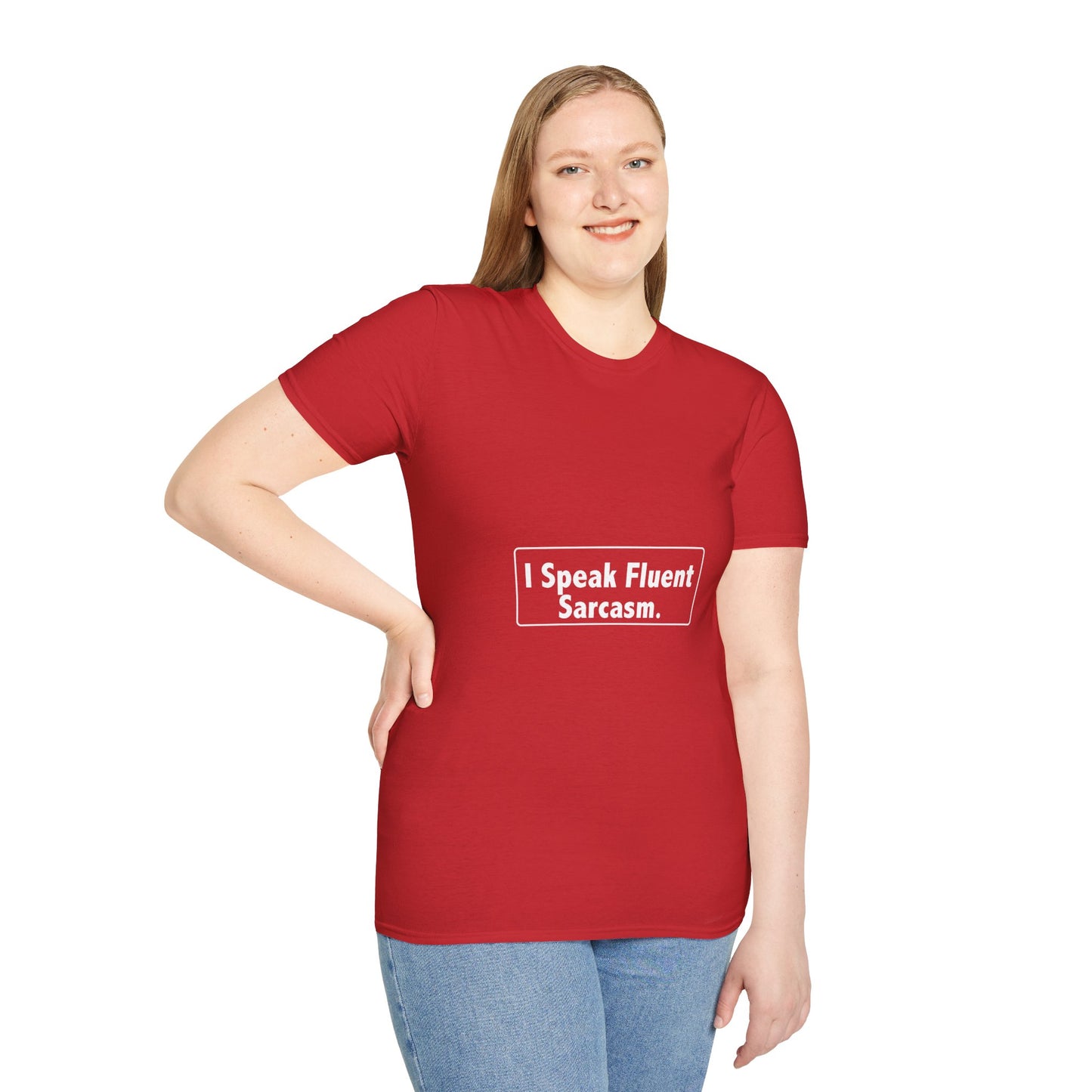 I speak fluent Sarcasm - Sarcastic Humor T-Shirt | Funny Gift for Friends, Casual Wear, Birthday Present, Unisex Graphic Tee, Sarcasm Clothing