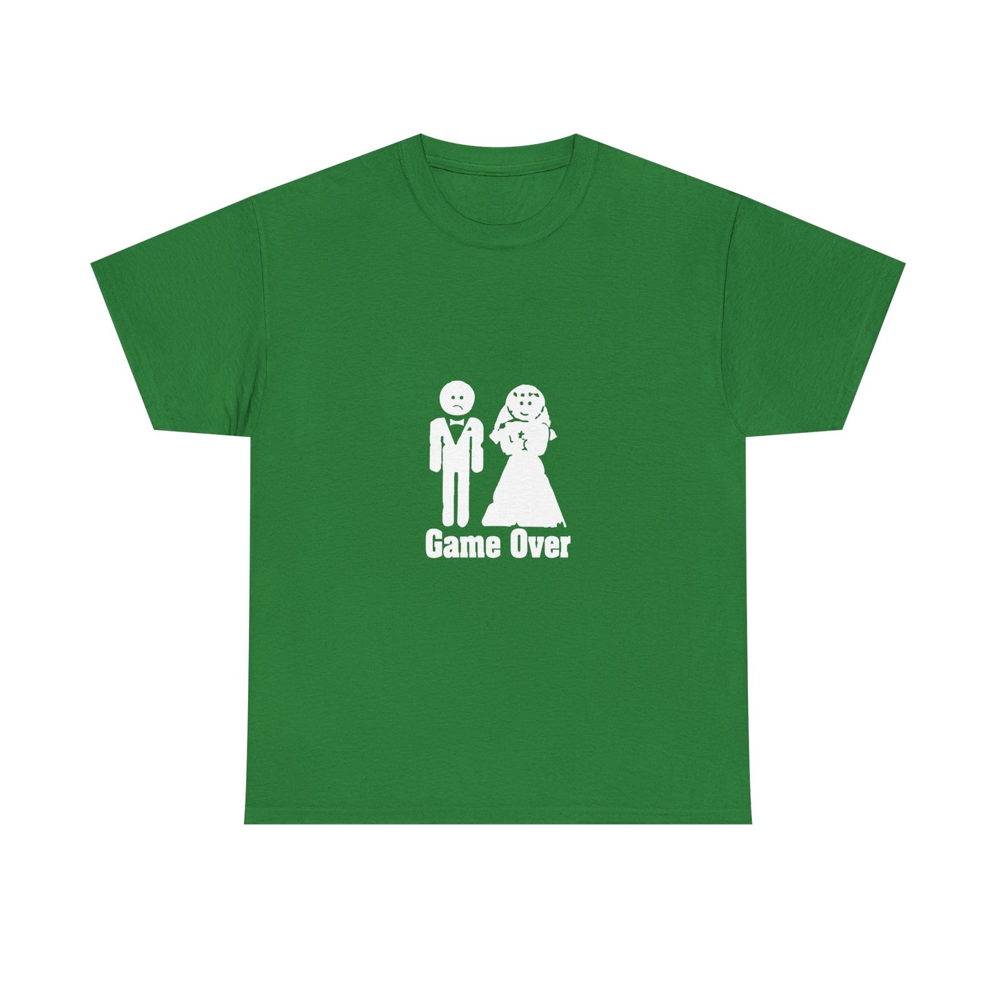 Game Over Wedding T-Shirt | Funny Bride & Groom Tee | Perfect for Couples, Engagement Party, Wedding Gifts, Anniversary