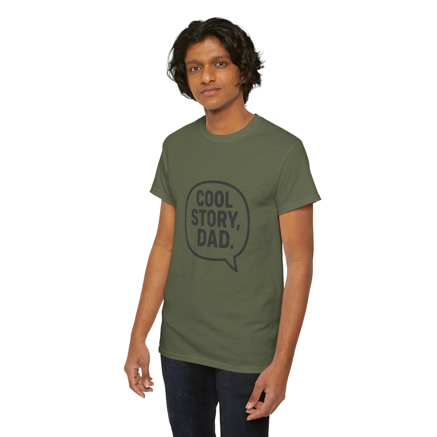 Cool Story Dad Tee | Father's Day Gift, Dad Humor Shirt, Unisex Statement Tee, Casual Gift for Him, Funny Graphic Tee