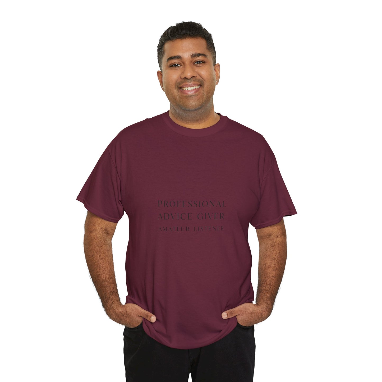 Professional Advice Giver Unisex Heavy Cotton Tee, Gift for Best Friend, Casual Wear, Advice Giver Shirt, Funny Tee, Unique Gift