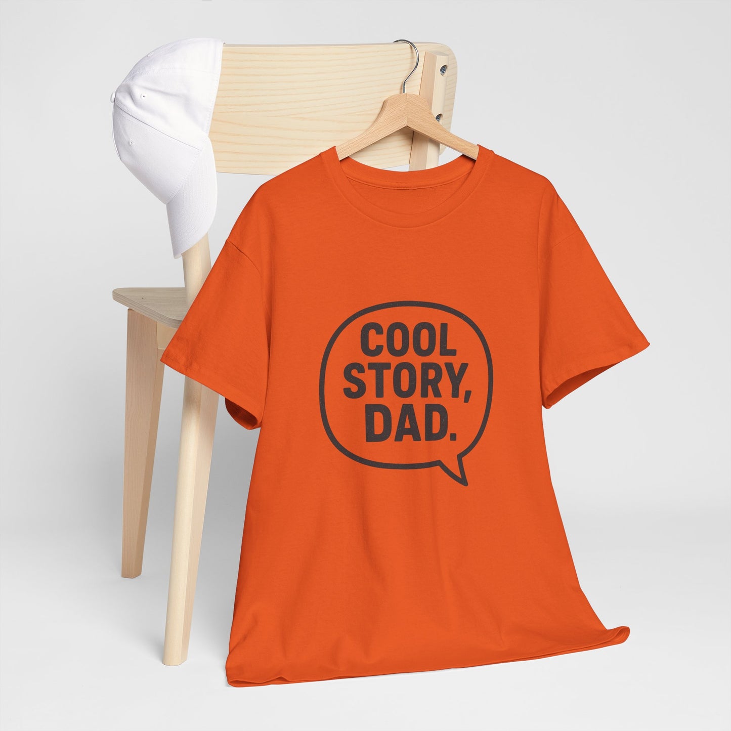 Cool Story Dad Tee | Father's Day Gift, Dad Humor Shirt, Unisex Statement Tee, Casual Gift for Him, Funny Graphic Tee