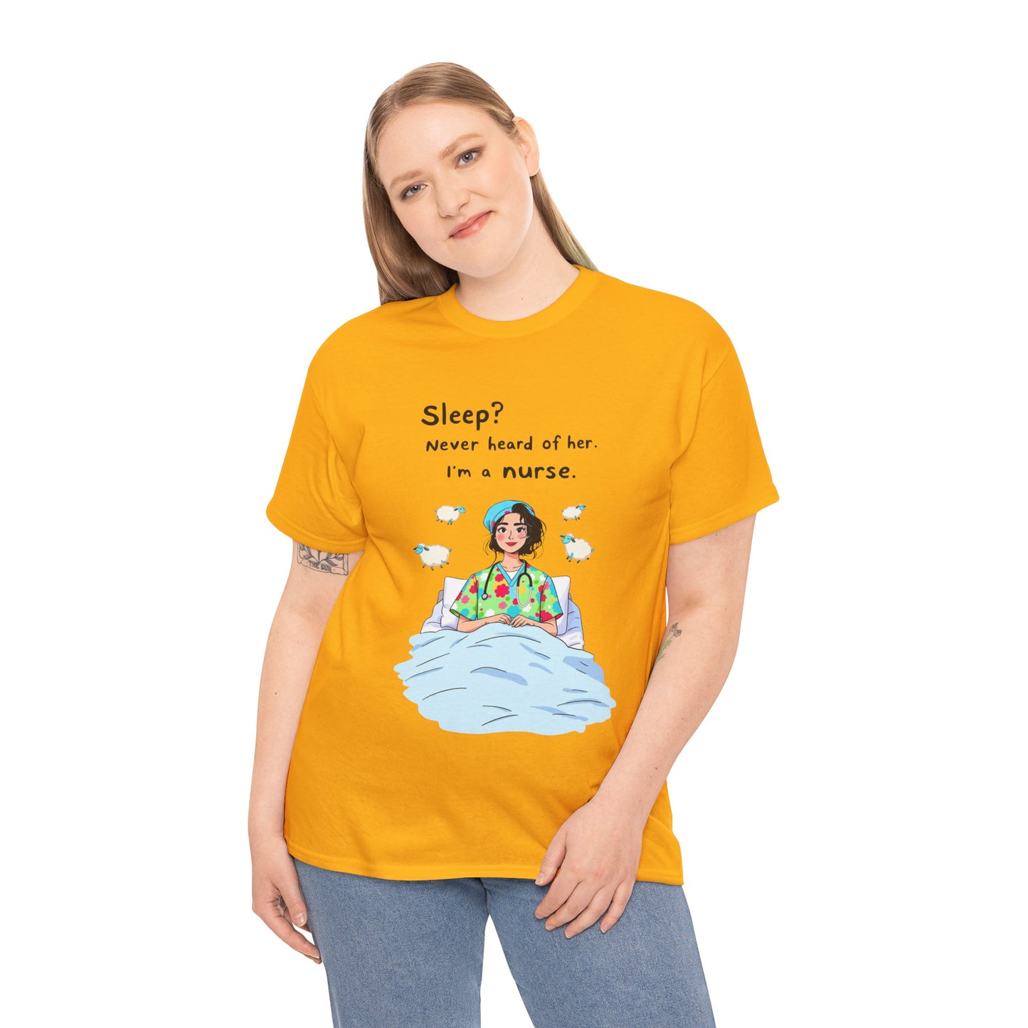 Nurse Humor Tee, Funny Unisex Cotton Shirt, Gift for Nurses, Healthcare Worker Apparel, Cute Nurse Gift Idea, Unique Gift for Nurse
