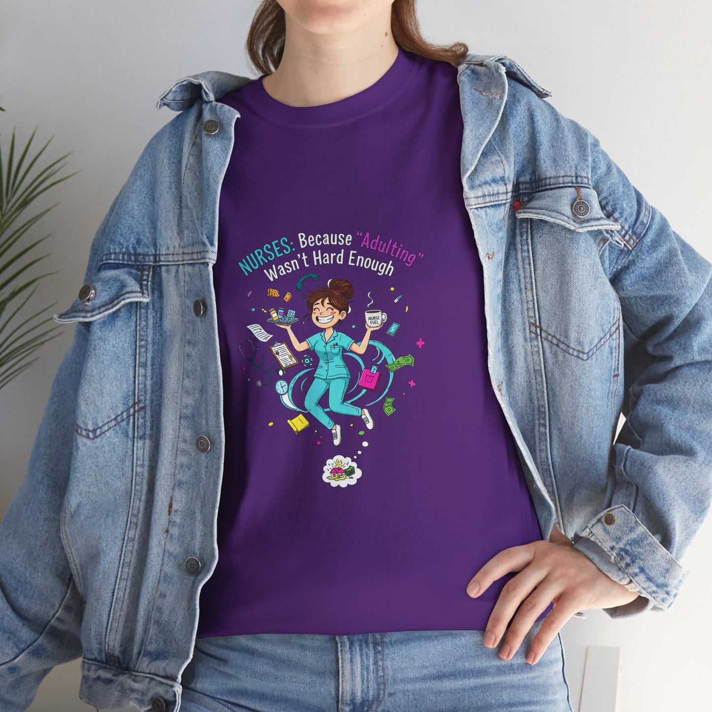 Fun Adventure T-Shirt, Unisex Heavy Cotton Tee for Outdoor Lovers, Gift for Travelers, Casual Wear, Adventure Seekers