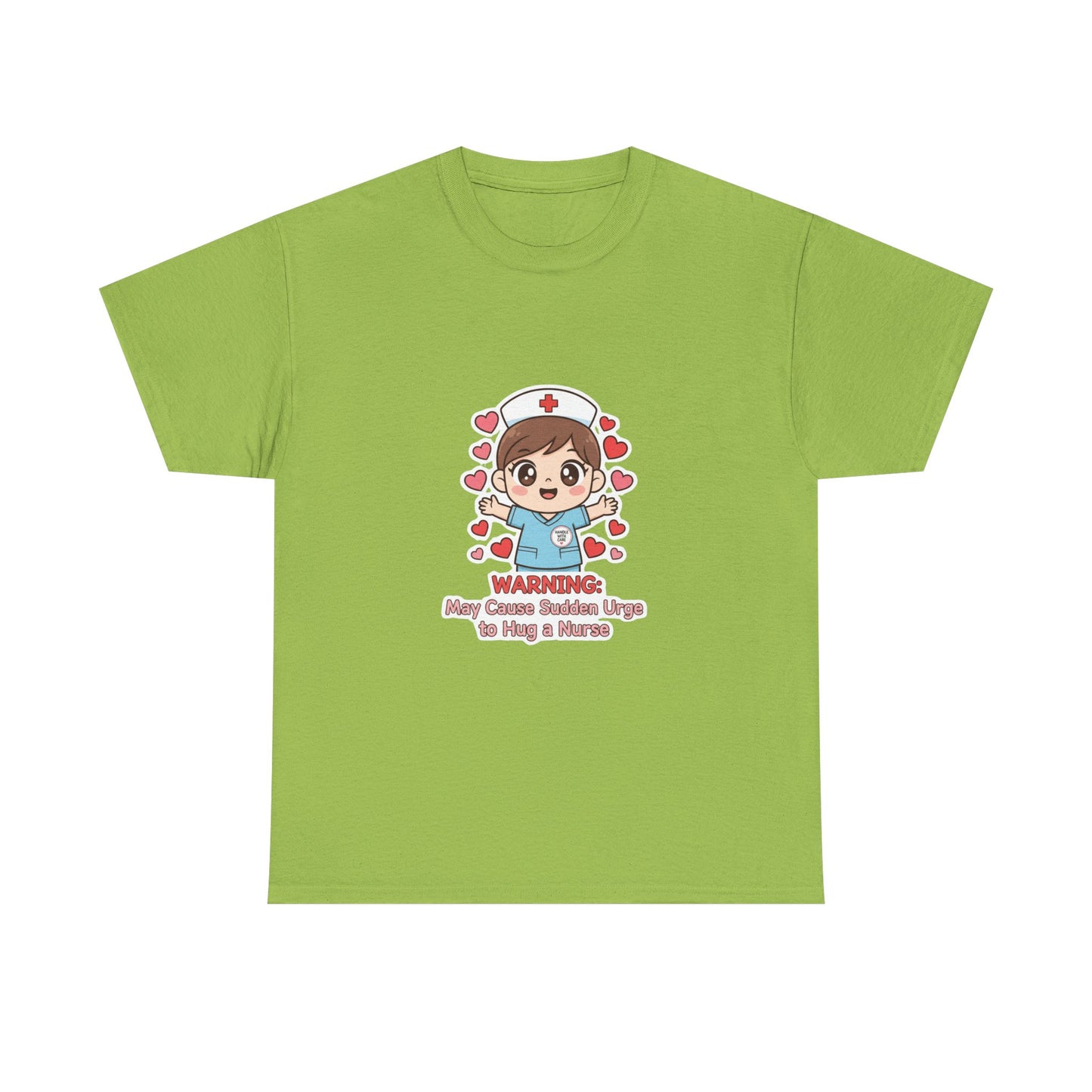Nurse Humor Tee, Unisex Heavy Cotton Tee for Healthcare Workers, Cute Nurse Shirt, Gift for Nurses, Funny Medical Apparel, Casual T-Shirt