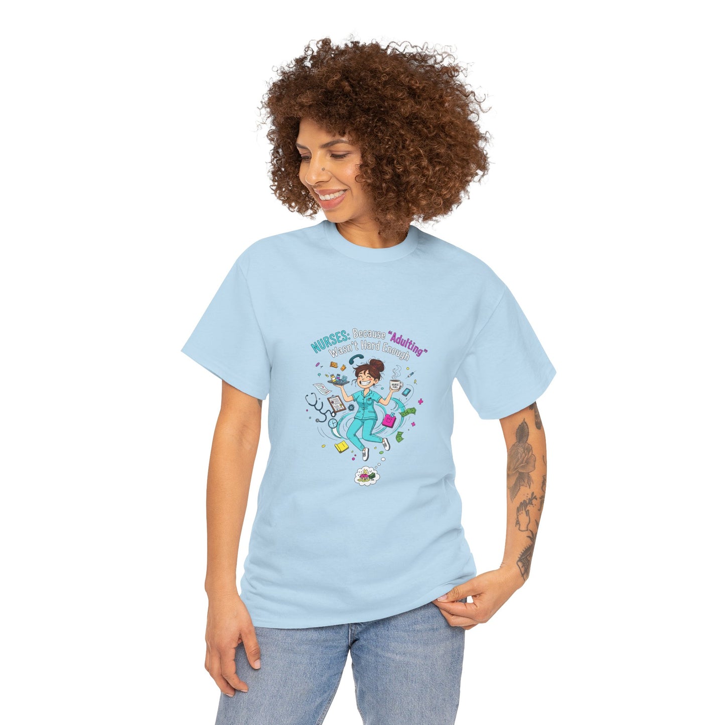 Fun Adventure T-Shirt, Unisex Heavy Cotton Tee for Outdoor Lovers, Gift for Travelers, Casual Wear, Adventure Seekers