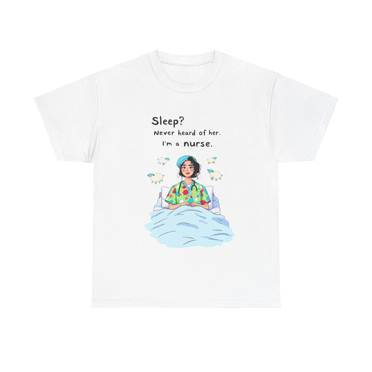 Nurse Humor Tee, Funny Unisex Cotton Shirt, Gift for Nurses, Healthcare Worker Apparel, Cute Nurse Gift Idea, Unique Gift for Nurse