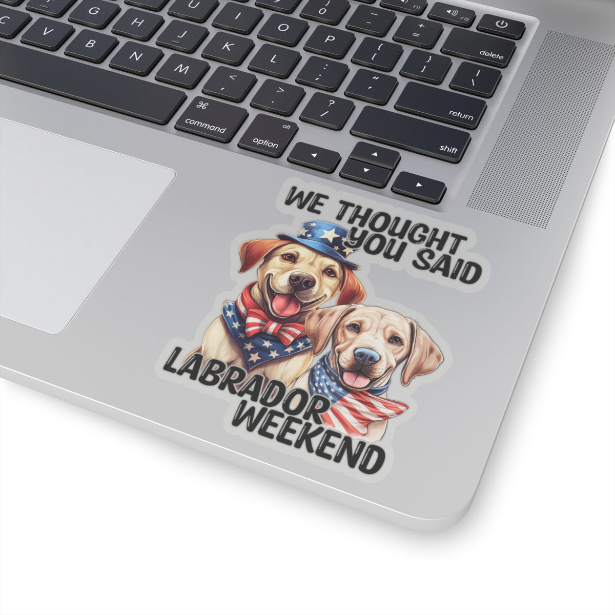 Fun Labrador Weekend Stickers, Cute Dog Stickers, Pet Lovers Gift, Laptop Decor, Memorial Day Stickers, Adventure Sticker
