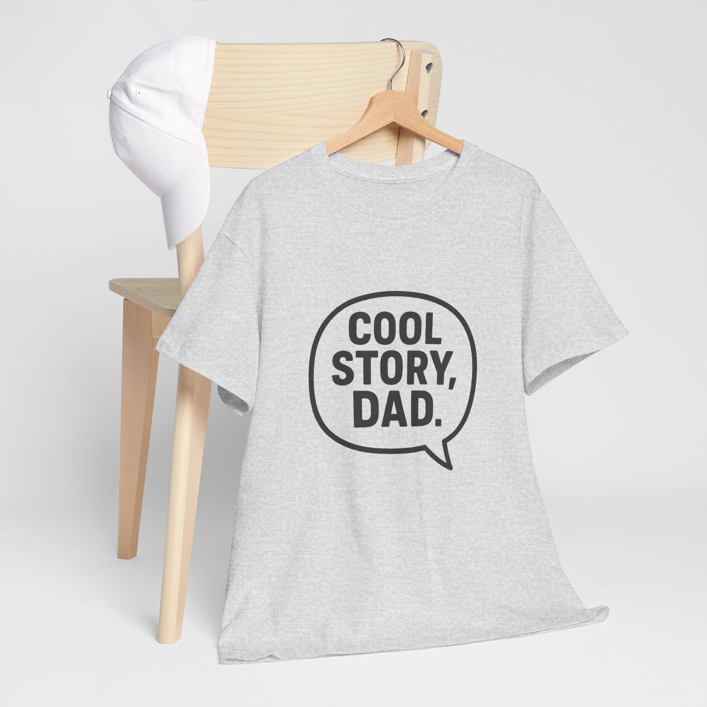 Cool Story Dad Tee | Father's Day Gift, Dad Humor Shirt, Unisex Statement Tee, Casual Gift for Him, Funny Graphic Tee