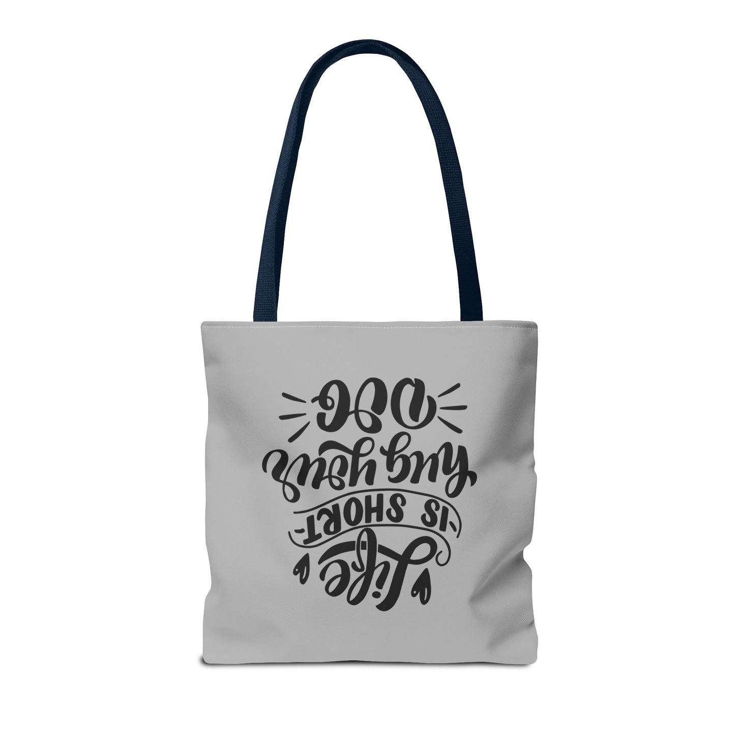 Cute Dog Lover Tote Bag - Life is Short, Hug Your Dog | Pet Owner Gift, Dog Mom Tote, Inspirational Eco-Friendly Bag