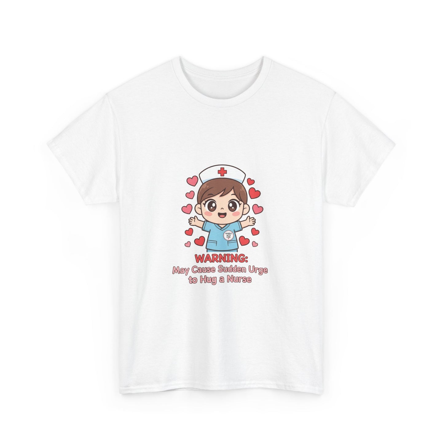 Nurse Humor Tee, Unisex Heavy Cotton Tee for Healthcare Workers, Cute Nurse Shirt, Gift for Nurses, Funny Medical Apparel, Casual T-Shirt