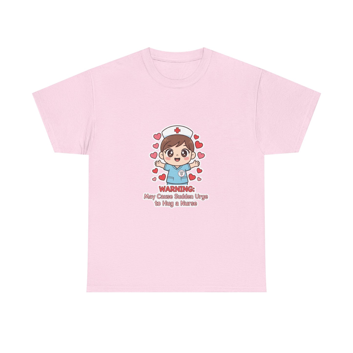 Nurse Humor Tee, Unisex Heavy Cotton Tee for Healthcare Workers, Cute Nurse Shirt, Gift for Nurses, Funny Medical Apparel, Casual T-Shirt
