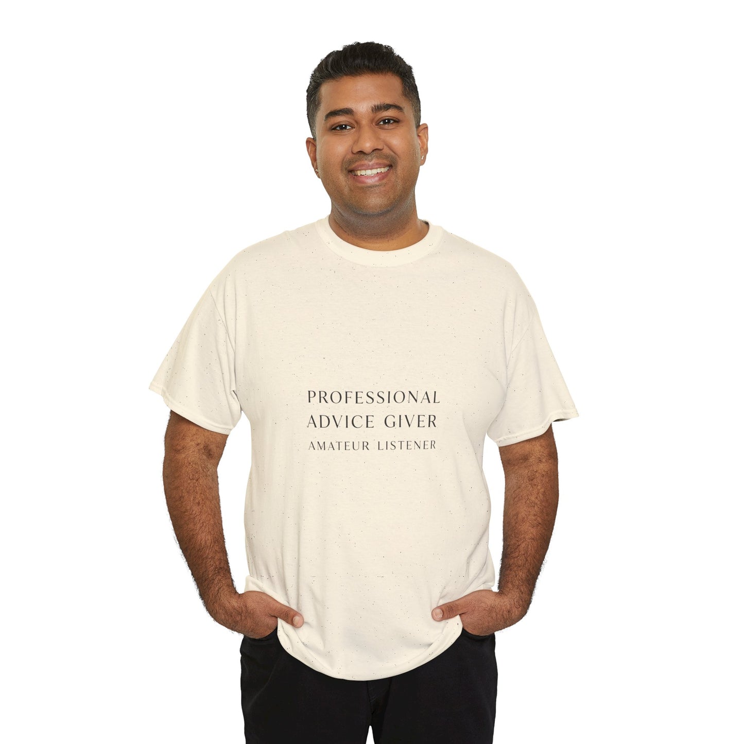 Professional Advice Giver Unisex Heavy Cotton Tee, Gift for Best Friend, Casual Wear, Advice Giver Shirt, Funny Tee, Unique Gift